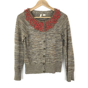 Anthropologie Moth Jewelers Cardigan